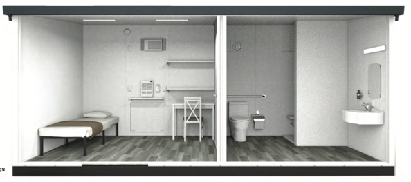 Cube70 Ensuite ADA Roll